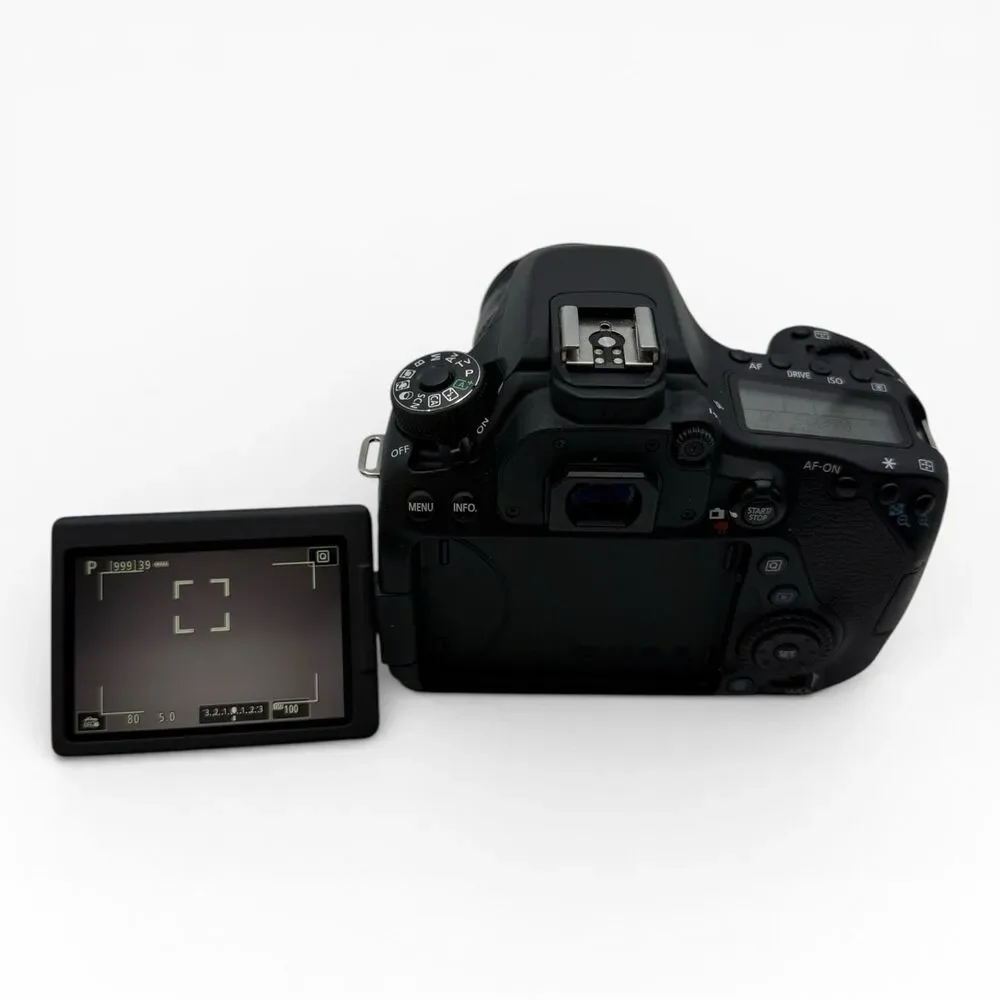Canon EOS 80D 24.2MP Digital SLR Camera, Battery & Charger Shutter 4093